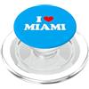 Amo l'abbigliamento di Miami Miami - I Heart Miami - Amo Miami PopSockets PopGrip per MagSafe