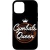 Cymbals Gift / Drummer Gifts for Men and Custodia per iPhone 12/12 Pro Piatti Batterista Piatti per batteria