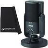 RØDE Rode NT-USB Mini microfono a condensatore USB per studio Podcast + panno in microfibra Keepdrum