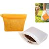 jiayituamz 2 Pezzi Set Porta Premietti per Cani in Silicone, Porta Premi per Cani Portatile in Silicone, Sacchetto Impermeabile per Alimentazione, Adatto per L'addestramento dei Cuccioli o le Escursioni