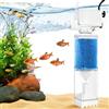 EXLECO Filtro silenzioso per acquario, per serbatoio da 20 - 80 l, 350 l/h 4 W, sistema di filtraggio automatico dell'acquario, con pompa
