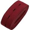 ZacLAy Fasce Elastiche Elast con Asola in Tessuto da 20Mm, Vino Rosso, 20mm 5yards