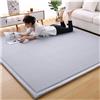 Generico Materasso Da Pavimento Giapponese Materasso Futon, Materassino Tatami Letto Da Pavimento Pieghevole Arrotolabile For Campeggio, Camera Degli Ospiti For Adulti(Dark gray,120x200)