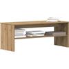 RJPLMFV Mobile Porta TV Rovere Artigianale 100x40x40 cm in Truciolato Mobiletto Porta TV Supporto TV multifunzionale