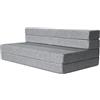 K´Foam Store Divano letto e materasso pieghevole, ideale per campeggio, appartamenti, viaggi, ospiti (135 x 190 x 11)
