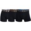 CR7 Cristiano Ronaldo Boxer aderente uomo, confezione da 3 boxer, Nero , M