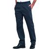 SiGGi Horeca Pantalone Cucina Unisex Gessato Nero, Coulisse (M)