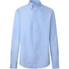 Hackett London Oxford Lavato, Camicia Uomo, Blu (Cielo), XL