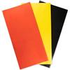 Turbolineclean Panno Brillo, il Panno Magico in Microfibra e Gomma per Pulizia Vetri e Superfici, Set da 3 Pezzi, Rosso, Giallo, Nero