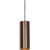Qazqa tubo - Lampada a sospensione Design - 1 luce - Ø 9.65 cm - Bronzo - Design - Soggiorno I Camera da letto I Sala da Pranzo I Cucina