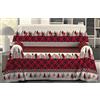 SpazioTessile Copritutto Arredatutto Telo arredo Copridivano Copriletto Fantasie Montagna Letto Divano 100% Puro Cotone Misure Maxi (Pini, 300x300)