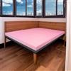 Comfy Line Topper Dual H8 - Memory Ortopedico Alto 8 cm Rigido Piazza e Mezzo 130x200 cm Senza Tessuto Rivestimento Capovolgibile