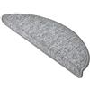 Beautissu Set da 15 tappetini gradini scale ProStair - 55x15cm - passatoie gradini e scalini singoli - grigio chiaro