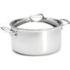 De Buyer - Casseruola bassa con coperchio 28 cm