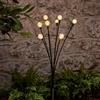 Lights4fun Lampada Solare Lucciole a Luci LED di 70 cm Impermeabile per Giardino Esterni