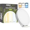 Maxled, Light is Led! Plafoniera LED Soffitto 36W 2900LM 3CCT 3000K/4000K/6000K Impermeabile Lampada da Soffitto IP44 Plafoniera Bagno Non Dimmerabile Alluminio Φ400mm x 30mm