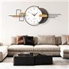 GSWBO Orologio da Parete Moderno XXL (32 X 102 cm), Grande Creativo Orologio Decorativo, Orologio Silenzioso, Stile Minimalista Art Deco per Soggiorno Camera da Letto Ufficio Cucina