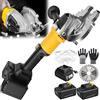 Generic Taglierina elettrica per tondo per cemento armato con prestazioni ad alta pressione, motore brushless da 2000 W e ingranaggi temprati per un taglio efficiente di barre d'acciaio e metalli