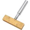 WOVEBIUS Saldatore a forma di T testa di ricambio per pressa a caldo per riparare fili morbidi senza striscia, punta 5,3 x 3,5 cm