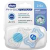 CHICCO CH SUCCH LIGHT BOY SIL 2-6M 2P - CHICCO - 977627987