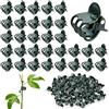 KATELUO 100 Pezzi Clip per Piante, Clip di Supporto per Piante, Mini Mollette per Orchidee, Clip di Supporto per Orchidee, Clip Supporto Piante per Sostenere e Mantenere Piante da Giardino, Frutta Vegetale