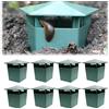 EHOTER Trappola per lumache e lumache da giardino, ecologica, atossica, in plastica, sicura per giardino, fiori, birra, lumache, lumache, fattoria (8 pezzi)