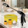 Zhajipai idropulitrice, idropulitrici portatile con batteria, macchina di pulizia regolabile, idropulitrici a pressione con pressione regolabile, 34 x 13,5 cm, per giardino, casa, terrazza