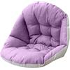 Sharplace Cuscino per Amaca Sospeso, Comodo con Cinghia, per Soggiorno E Giardino, Viola