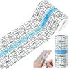 YeahBoom 10cm X5m Nastro Medico Trasparente,Pellicola Benda Impermeabile Antibatterica,Cerotti Elastici Fissaggio,Bandage Roll,Trasparente Nastro Per Medicazione,Bende per Tatuaggi (10cmX5m)