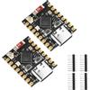 Heemol 2 pezzi per ESP32-C3 Mini scheda di sviluppo con interfaccia antenna esterna WiFi/Bluetooth 5.0 ESP32 Mini Type-C Modul, ESP32-C3FN4 Chip per IoT Arduin0 Wearables & Smart Home