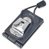 HYSHIKRA Clip da cintura bidirezionale per walkie talkie accessori per cintura, per radio palmare/altoparlante microfono/altoparlante radio mobile, compatibile con Baofeng Motorola Quansheng (nero 02)