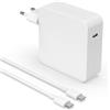 WOEFNAB Caricabatterie per MacBook, Alimentazione USB C da 96W con Cavo di Ricarica da 2m Compatibile con Mac Book Pro/Air 16 15 14 13 Pollici, M5 M4 M3 M2 M1 Mac Laptop Series, per iPad Pro 12,9/11 Pollici