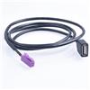 CTAB Adatto for Caska Car Aux Audio Input Media Data Wire Plug a USB Adapter Conector