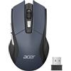 Acer Mouse Wireless Ergonomico, Mouse Ambidestro per Mano Sinistra e Destra, 4000 DPI, 5 Livelli, Ricevitore USB 2.4GHz, 6 Pulsanti, Indicatore Batteria, Mouse Senza Fili per Laptop, PC, Desktop