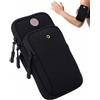 HAPZUR Fascia Braccio Porta Cellulare Running per Corsa, Palestra e Ciclismo, con Apertura Cuffie e Tasca Sicura, Universale Anti-Sudore