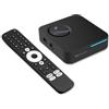 RT ROCKTEK RockTek GX1 Android TV Box certificato da Google con Realtek RTD1325, 4 GB di RAM LPDDR4, 32 GB di memoria, WiFi 6 e Bluetooth 5.2, Dolby Atmos, lettore multimediale in streaming 4K HDR