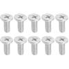 Gintai Viti a Testa Phillips M4 x 10 mm per Supporto TV a Testa Piatta Bulloni Accessori in Acciaio Inox Viti per Monitor TV Montaggio (10 Pezzi/Set)
