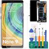 SRJTEK Display LCD OLED per Samsung Galaxy Note 9 per Samsung Galaxy Note 9 Touch Screen per Galaxy SM-N960F, SM-N960U, SM-N960N SM-N9600, parti di riparazione del digitalizzatore (con impronte digitali