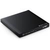 techPulse120 Masterizzatore Blu-ray USB 3.0 4K UHD 3D M-Disc BDXL HDR10 per lettori Blu-ray Burner Superdrive Ultra-Slim BD DVD CD per Netbook Notebook Ultrabook Windows Mac OS Apple in alluminio nero