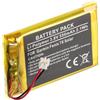 AccuCell Batteria compatibile con Garmin Fenix 7X Solar - polimeri di litio, 3,8 V, 550 mAh, 2,1 Wh, integrata
