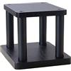 GLigeT Stand casse Supporto da pavimento Audio Base for altoparlante da tavolo spessa Staffa for suono Supporto for piedino for unghie Staffa for altoparlante for mensola ammortizzante Supporto casse ( Size