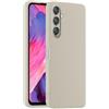 HULLIN Custodia per Telefono in Silicone Colorato, Adatta per Samsung Galaxy A15 (4G) / Samsung Galaxy A15 5G (6.5) - Bianco antico
