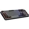 Cooler Master Kailh Box V2 - Tastiera da gioco meccanica wireless RGB MK770, interruttori bianchi Soft Click con struttura a guarnizione, sostituibile a caldo, Bluetooth|2,4 GHz, quadrante tattile a 3
