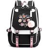 Alikpop Zaino casual coreano, zaino per computer portatile, borsa universitaria, zaino casual, idea regalo (S1), nero, Large, Zaini Daypack