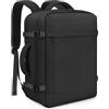 ETRONIK Zaino Ryanair 40x30x20, 24L Zaino da Viaggio Aereo Cabina Resistente all'Acqua, 15,6 Pollici Zaini PC Bagaglio a Mano 40x30x20, Borsa Valigia 10 Kg Uomo Donna per Eurowings EasyJet, Nero
