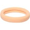 Whakano 100 elastici per capelli da donna, 4,3 cm, senza cuciture, elastici, per coda di cavallo, in nylon, spandex, per capelli, per donne, ragazze, uso quotidiano, champagne