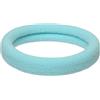 Whakano 100 elastici per capelli da donna, 4,3 cm, senza cuciture, elastici, per coda di cavallo, in nylon, spandex, per capelli, per donne, ragazze, uso quotidiano, blu chiaro
