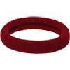 Whakano 100 elastici per capelli da donna, 4,3 cm, senza cuciture, elastici, per coda di cavallo, in nylon, spandex, per capelli, per donne, ragazze, uso quotidiano, rosso scuro