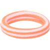 Whakano 100 elastici per capelli da donna, 4,3 cm, senza cuciture, elastici, per coda di cavallo, in nylon, spandex, per capelli, per donne, ragazze, uso quotidiano, arancione e bianco
