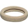 Whakano 100 elastici per capelli da donna, 4,3 cm, senza cuciture, elastici, per coda di cavallo, in nylon, spandex, per capelli, per donne, ragazze, uso quotidiano, beige